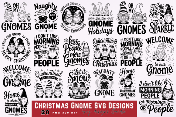 Download Christmas Gnome SVG Designs Bundle - Christmas gnome svg Collection