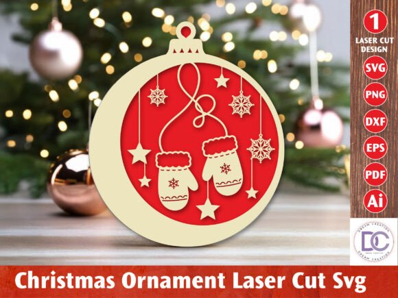 Download Christmas Ornament Laser Cut File - Christmas ornament laser cut file Collection
