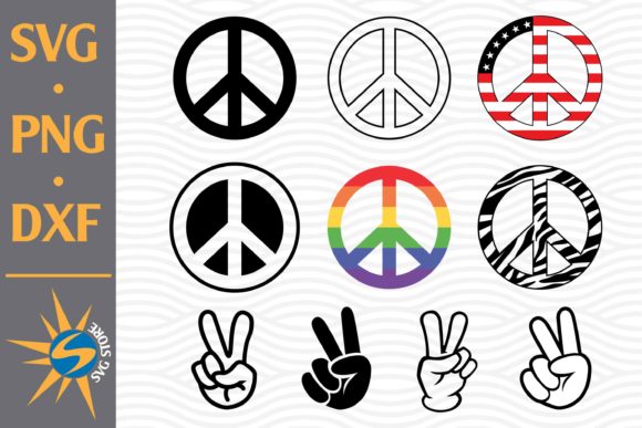 Download Peace Sign and Victory Hand - Peace Collection