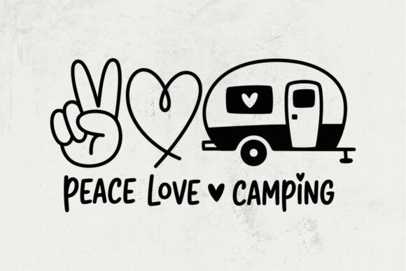 Download Peace Love Camper SVG Camping Svg Peace - Peace Collection